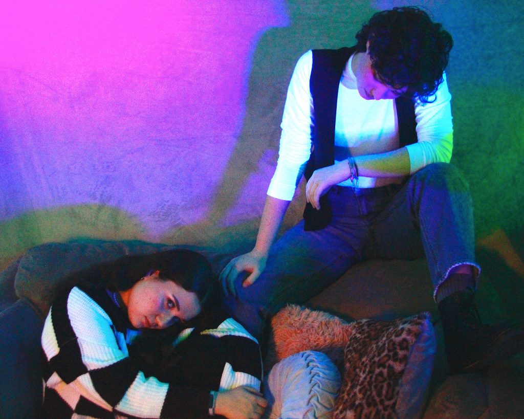 Night, Glow, Y2K (2023): Portrait Collection, Photographer: Brayden Stallman, Models: Allison Mintz, Gretchen D'Amato