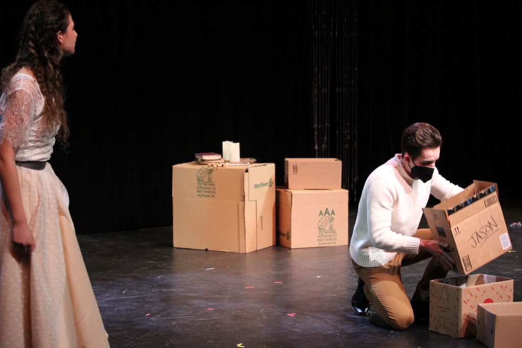 written by Euripides, translated by Ben Power

directed by Brayden Stallman

​

Costume Design and Construction by Katie Harris
Lighting Design by Sam Powers
Sound Design by Susannah List
Scenic Design by Caitie Pagonis
Production Stage Manager: Johnny Veglia
Assistant Stage Manager: Robin Title

​

April 2022, Muhlenberg Theatre Association - Studio Theatre Festival

​

Cast: Jordan Lavalle (Medea), Bella Castillo (Nurse), Brandon Horyczun 
(Jason), Nicholas Pierron (Kreon), Henry Floquet (Attendant), Vanessa Graniero (Aegeus), Olivia Thiemann, Jolie Lanning, Natalie McElhinny, Hannah Kulbitsky (Chorus)