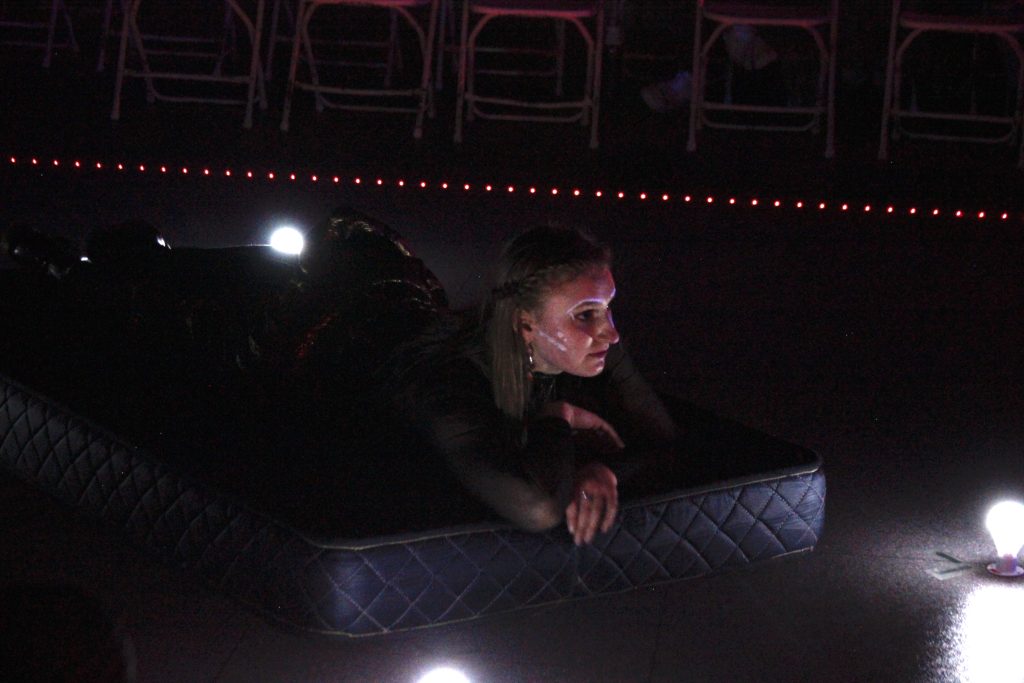 …even in another time (Muhlenberg Theatre & Dance, April ‘23)


Directed, Written, and Adapted by Brayden Stallman
Choreographed by Amelie Parczany
Stage Managed by Gretchen D'Amato

Cast
Laura: Desiree Oliver
Carmilla: Natalie McElhinny
Ella: Elizabeth Vichness
Father: Sam Mcguire
Dancers: Allison Mintz, Naija Vega, Leighann Koppenhofer, Anna Item

Produced by Nigel Semaj and Muhlenberg Theatre & Dance
Company Management: Elizabeth Vichness
Fight Direction: Nigel Semaj
Dance/Fight Captain: Allison Mintz