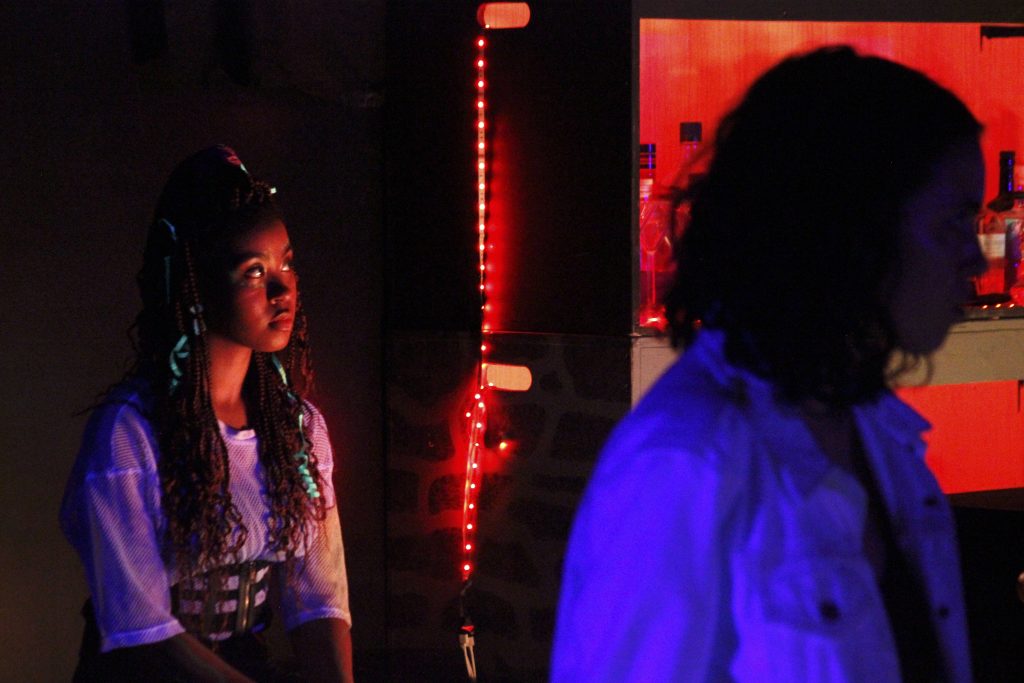 …even in another time (Muhlenberg Theatre & Dance, April ‘23) Directed, Written, and Adapted by Brayden Stallman Choreographed by Amelie Parczany Stage Managed by Gretchen D'Amato Cast Laura: Desiree Oliver Carmilla: Natalie McElhinny Ella: Elizabeth Vichness Father: Sam Mcguire Dancers: Allison Mintz, Naija Vega, Leighann Koppenhofer, Anna Item Produced by Nigel Semaj and Muhlenberg Theatre & Dance Company Management: Elizabeth Vichness Fight Direction: Nigel Semaj Dance/Fight Captain: Allison Mintz